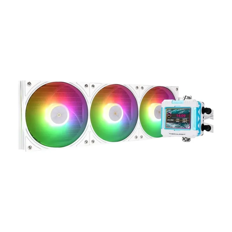 Thermalright Frozen Warframe 360 ARGB BW Beyaz Sıvı İşlemci Soğutucu