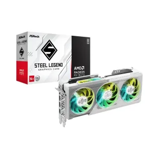 ASRock Radeon RX 9070 Steel Legend OC 16GB GDDR6 Ekran Kartı