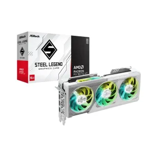 ASRock Radeon RX 9070 XT Steel Legend 16GB GDDR6 Ekran Kartı
