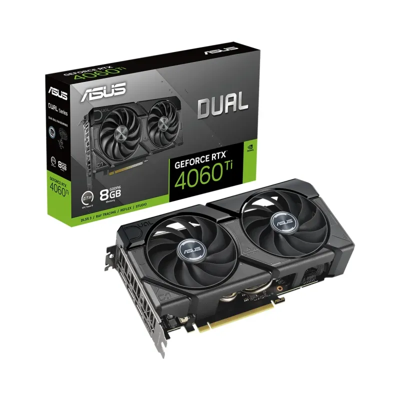 Asus Dual GeForce RTX 4060 Ti Evo 8GB GDDR6 Ekran Kartı