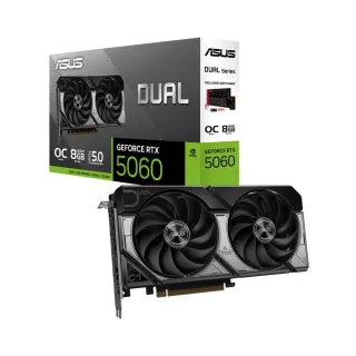 Asus Dual GeForce RTX 5060 OC 8GB GDDR7 Ekran Kartı
