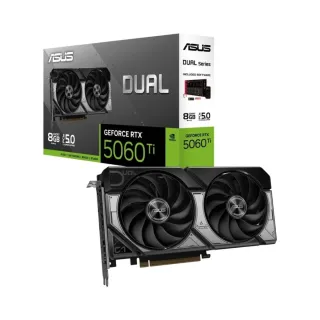 Asus Dual GeForce RTX 5060 Ti 8GB GDDR7 Ekran Kartı