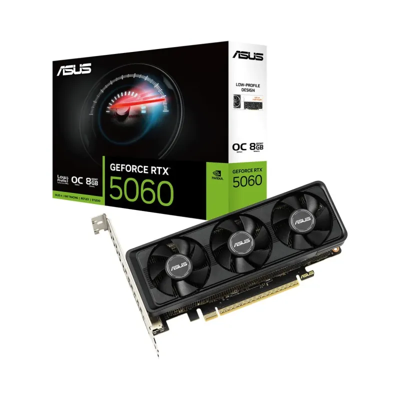 Asus GeForce RTX 5060 LP BRK OC 8GB GDDR7 Ekran Kartı