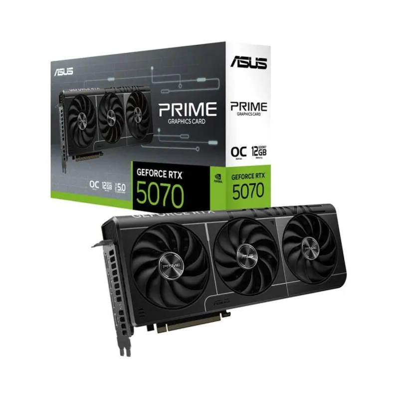 Asus Prime GeForce RTX 5070 OC 12GB GDDR7 Ekran Kartı