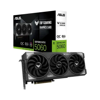 Asus TUF Gaming GeForce RTX 5060 OC 8GB GDDR7 Ekran Kartı