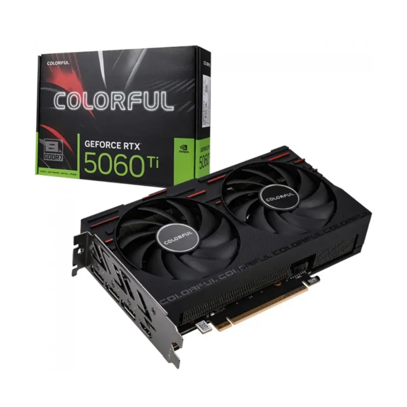 Colorful GeForce RTX 5060 Ti Gaming Duo V 8GB GDDR7 Ekran Kartı