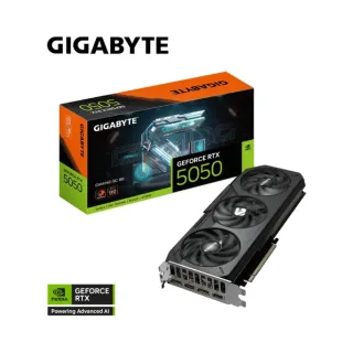 Gigabyte GeForce RTX 5050 Gaming OC 8GB GDDR6 Ekran Kartı