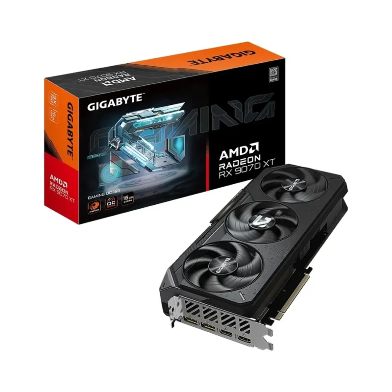 Gigabyte Radeon RX 9070 XT Gaming OC 16GB GDDR6 Ekran Kartı