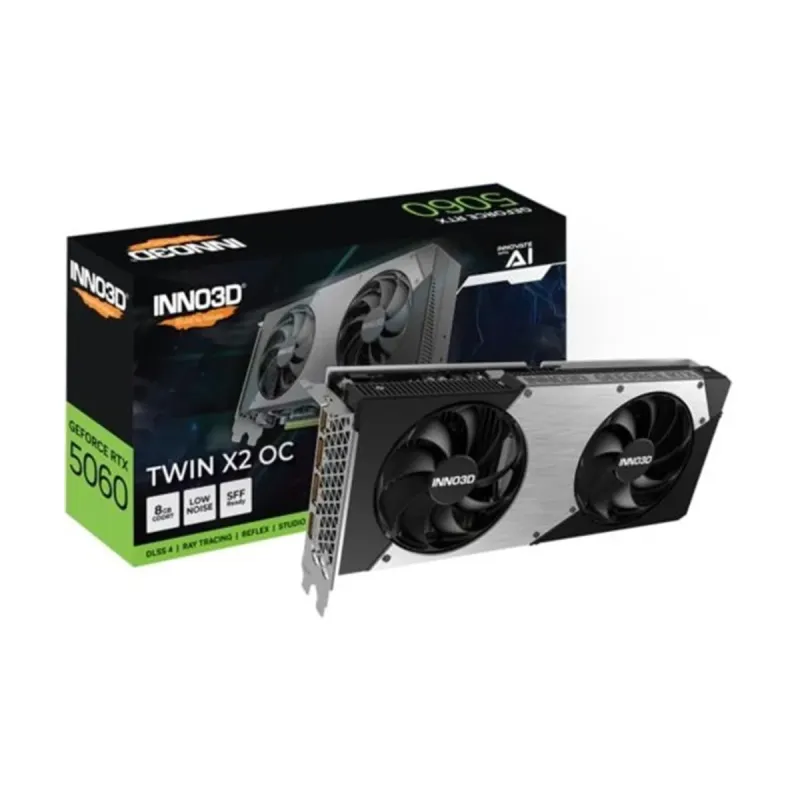 Inno3D GeForce RTX 5060 Twin X2 OC 8GB GDDR7 Ekran Kartı
