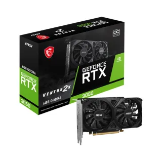 MSI GeForce RTX 3050 Ventus 2X E OC 6GB GDDR6 Ekran Kartı