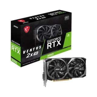 MSI GeForce RTX 3050 Ventus 2X XS OC 8GB GDDR6 Ekran Kartı