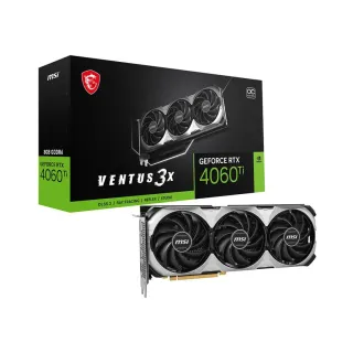 MSI GeForce RTX 4060 Ti Ventus 3X E OC 8GB GDDR6 Ekran Kartı