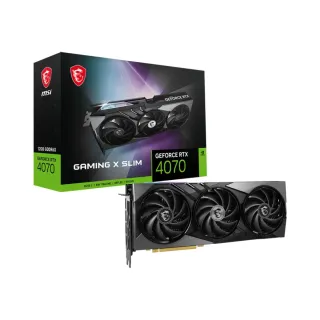 MSI GeForce RTX 4070 Gaming X Slim 12GB GDDR6X Ekran Kartı
