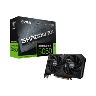 MSI GeForce RTX 5060 Shadow 2X OC Max 8GB GDDR7 Ekran Kartı
