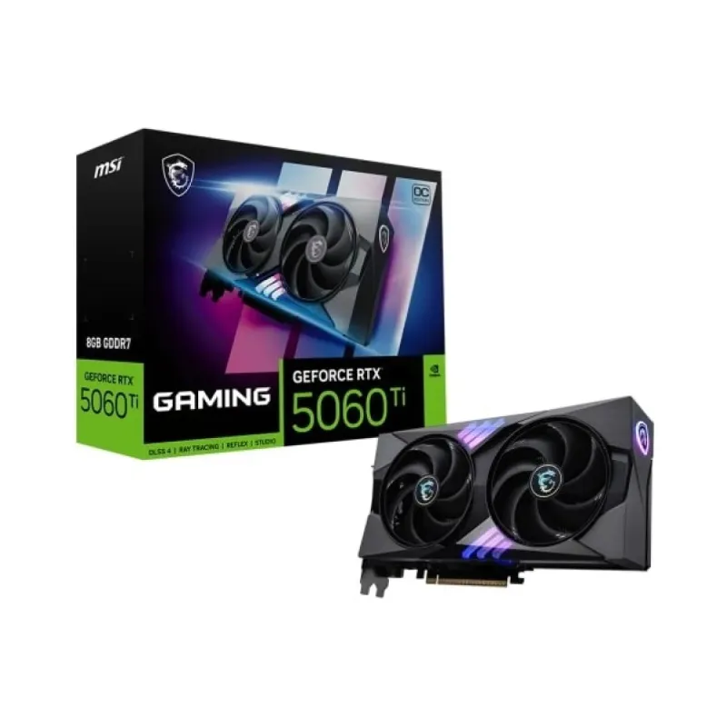 MSI GeForce RTX 5060 Ti Gaming OC 8GB GDDR7 Ekran Kartı