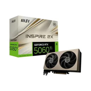 MSI GeForce RTX 5060 Ti Inspire 2X OC 16GB GDDR7 Ekran Kartı