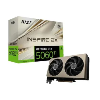 MSI GeForce RTX 5060 Ti Inspire 2X OC 8GB GDDR7 Ekran Kartı