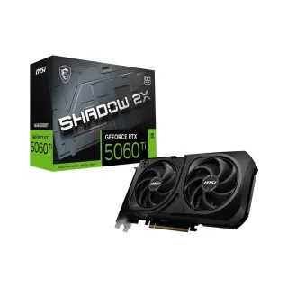 MSI GeForce RTX 5060 Ti Shadow 2X OC Plus 16G Ekran Kartı