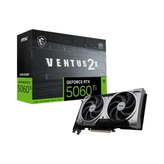 MSI GeForce RTX 5060 Ti Ventus 2X OC Plus 16GB GDDR7 Ekran Kartı