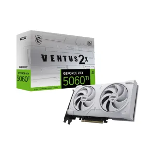 MSI GeForce RTX 5060 Ti Ventus 2X OC Plus White 8GB GDDR7 Ekran Kartı