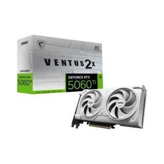 MSI GeForce RTX 5060 Ti Ventus 2X OC Plus White 16GB GDDR7 Ekran Kartı