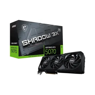 MSI GeForce RTX 5070 Shadow 3X OC 12GB GDDR7 Ekran Kartı