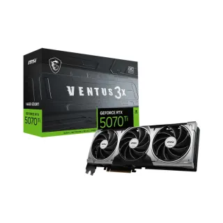 MSI GeForce RTX 5070 Ti Ventus 3X OC 16GB GDDR7 Ekran Kartı