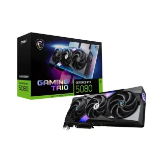 MSI GeForce RTX 5080 Gaming Trio OC 16GB GDDR7 Ekran Kartı