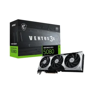 MSI GeForce RTX 5080 Ventus 3X OC Plus 16GB GDDR7 Ekran Kartı