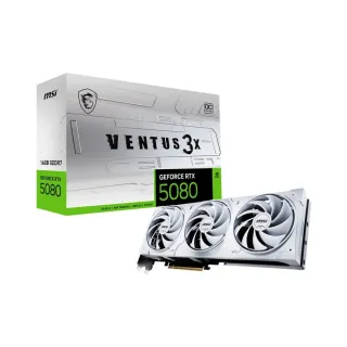 MSI GeForce RTX 5080 Ventus 3X OC White 16GB GDDR7 Ekran Kartı