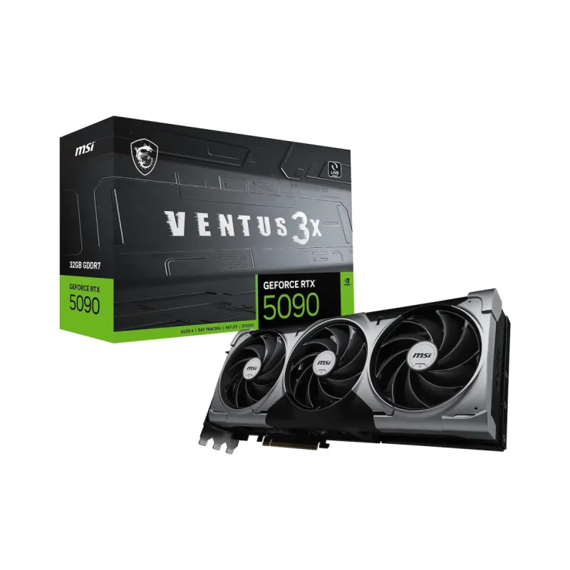 MSI GeForce RTX 5090 Ventus 3X 32GB GDDR7 Ekran Kartı
