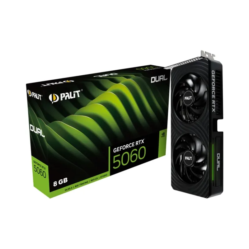 Palit GeForce RTX 5060 Dual 8GB GDDR7 Ekran Kartı