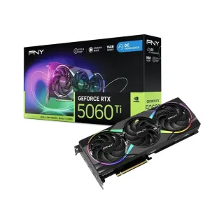 PNY GeForce RTX 5060 Ti Epic-X ARGB Triple OC 16GB GDDR7 Ekran Kartı