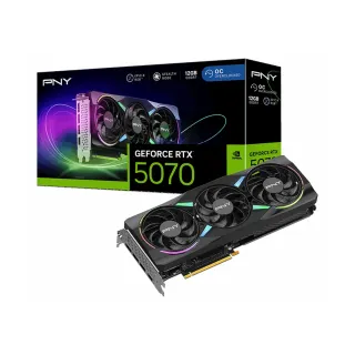 PNY GeForce RTX 5070 ARGB Epic-X Triple OC 12GB GDDR7 Ekran Kartı