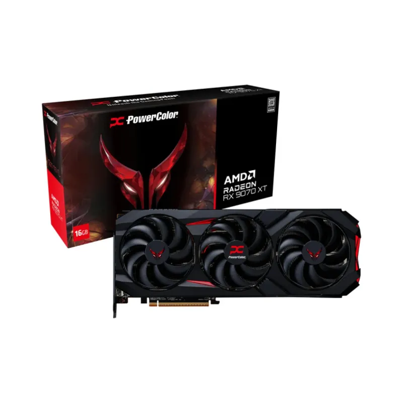 PowerColor Red Devil Radeon RX 9070 XT 16GB GDDR6 Ekran Kartı