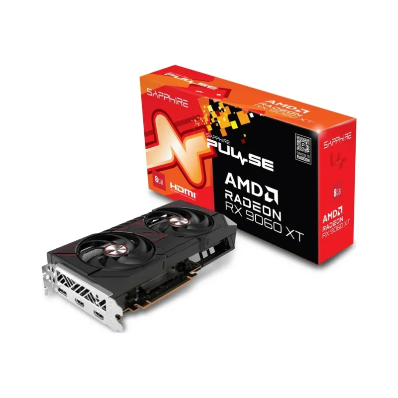 Sapphire Pulse Radeon RX 9060 XT 8GB GDDR6 Ekran Kartı