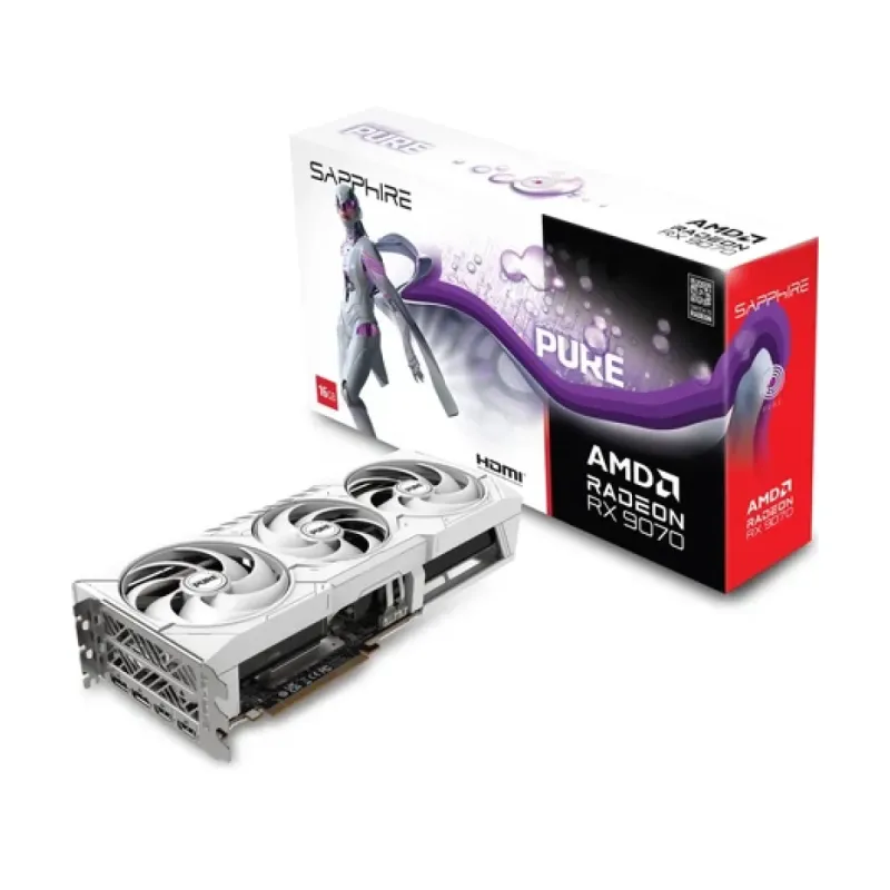 Sapphire Pure Radeon RX 9070 16GB GDDR6 Ekran Kartı