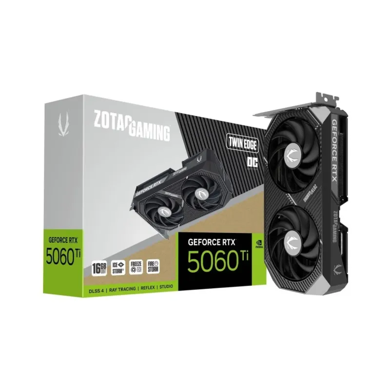 Zotac Gaming GeForce RTX 5060 Ti Twin Edge OC 16GB GDDR7 Ekran Kartı