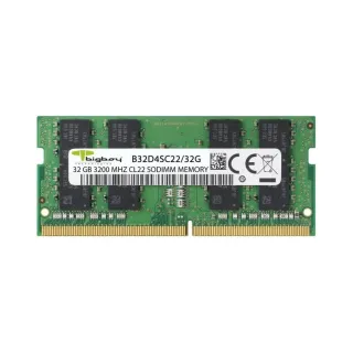 Bigboy B32D4SC22/32G 32 GB (1x32 GB) DDR4 3200 MT/s CL22 SO-DIMM Yeşil RAM