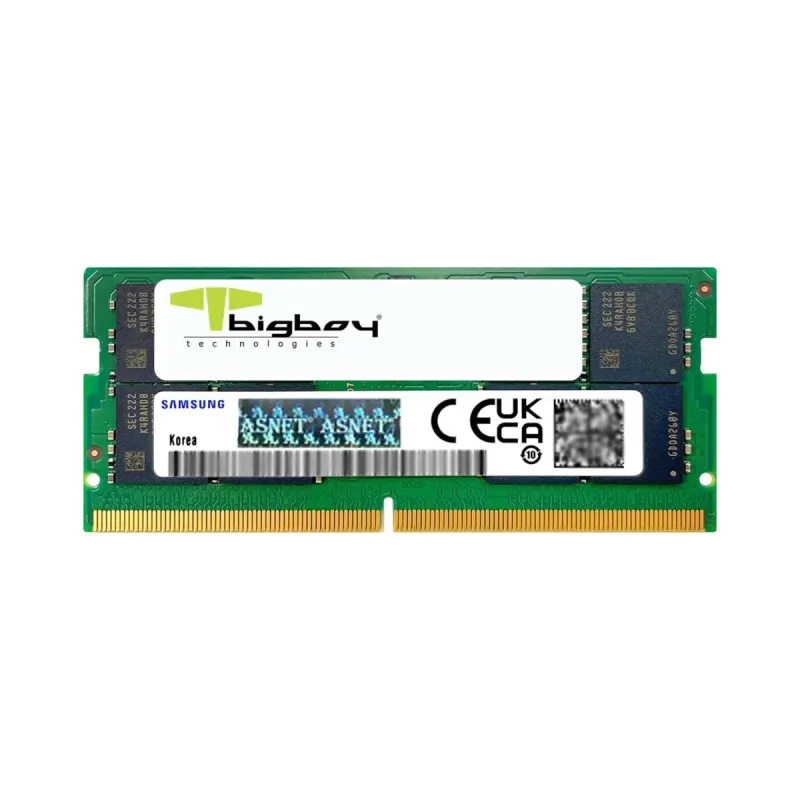 Bigboy B56SC46D5-32 32 GB (1x32 GB) DDR5 5600 MT/s CL46 SO-DIMM Yeşil RAM