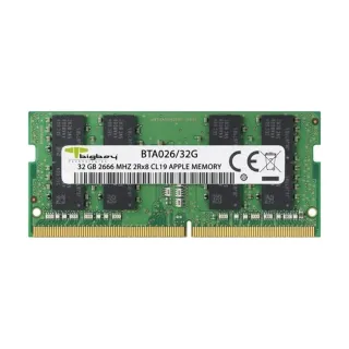 Bigboy BTA026/32G 32 GB (1x32 GB) DDR4 2666 MT/s CL19 SO-DIMM Yeşil RAM