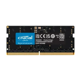 Crucial CT16G48C40S5 16 GB (1x16 GB) DDR5 4800 MT/s CL40 SO-DIMM Siyah RAM