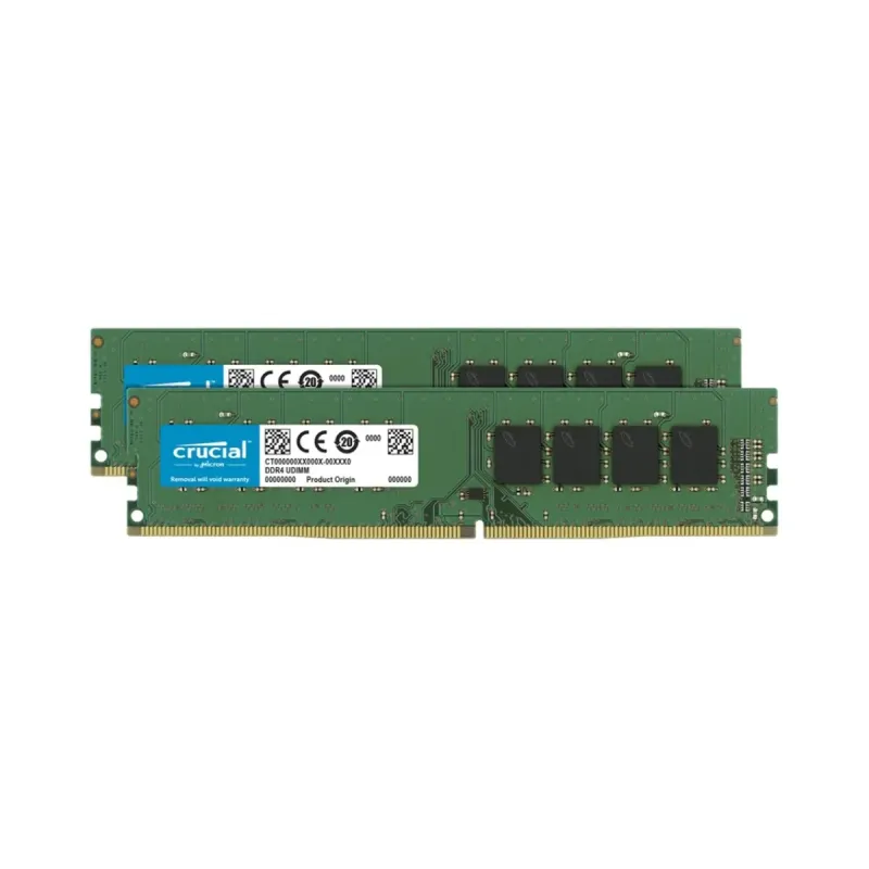 Crucial CT2K32G4DFD832A 64 GB (2x32 GB) DDR4 3200 MT/s CL22 DIMM Yeşil RAM