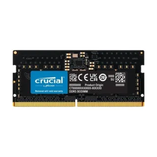 Crucial CT32G56C46S5 32 GB (1x32 GB) DDR5 5600 MT/s CL46 SO-DIMM Siyah RAM