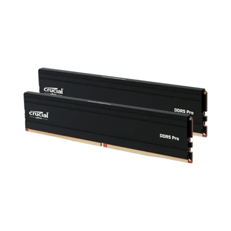 Crucial Pro 48 GB (2x24 GB) DDR5 6000 MT/s CL48 DIMM Siyah RAM