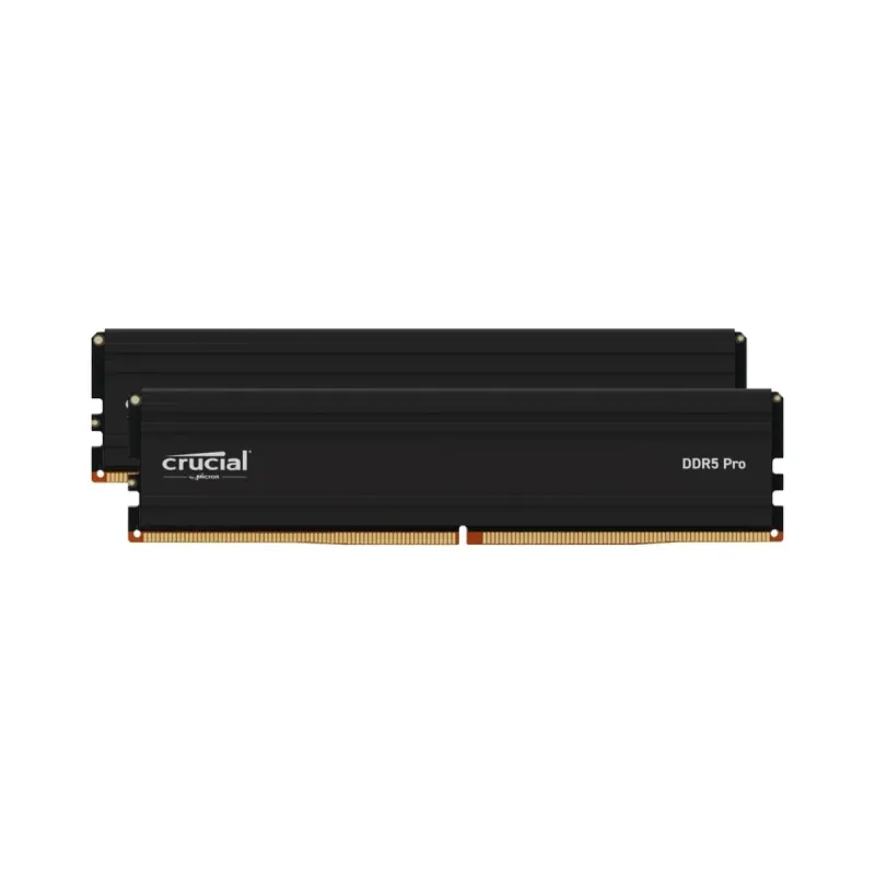 Crucial Pro 64 GB (2x32 GB) DDR5 5600 MT/s CL46 DIMM Siyah RAM