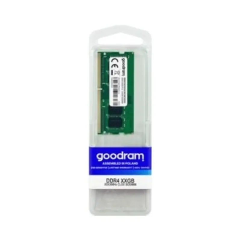 Goodram GR3200S464L22S-8G 8 GB (1x8 GB) DDR4 3200 MT/s CL22 SO-DIMM Yeşil RAM