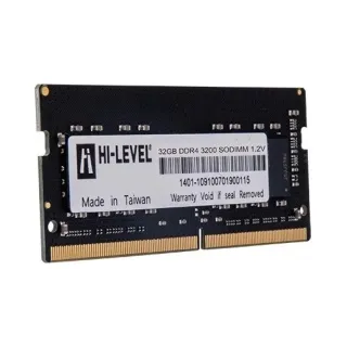 Hi-Level HLV-SOPC25600D4/32G 32 GB (1x32 GB) DDR4 3200 MT/s CL22 SO-DIMM Siyah RAM