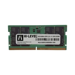 Hi-Level HLV-SOPC44800D5-16G 16 GB (1x16 GB) DDR5 5600 MT/s CL38 SO-DIMM Yeşil RAM