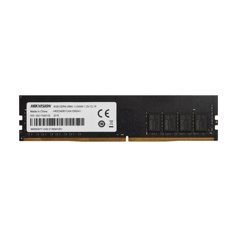 Hikvision U1 8 GB (1x8 GB) DDR4 3200 MT/s CL16 DIMM Siyah RAM
